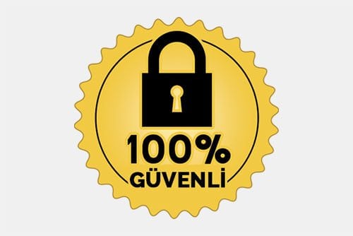 %100 Güvenli Alışveriş
