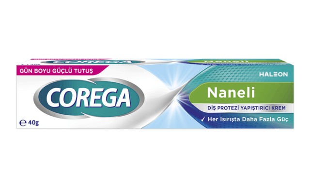 Corega Protez Yapıştırıcı Naneli 40GR - (SKT: 12/2027)