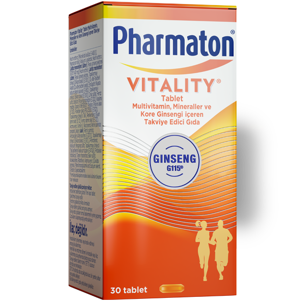 Pharmaton Vitality 30 Kapsül - (SKT: 09/2025)