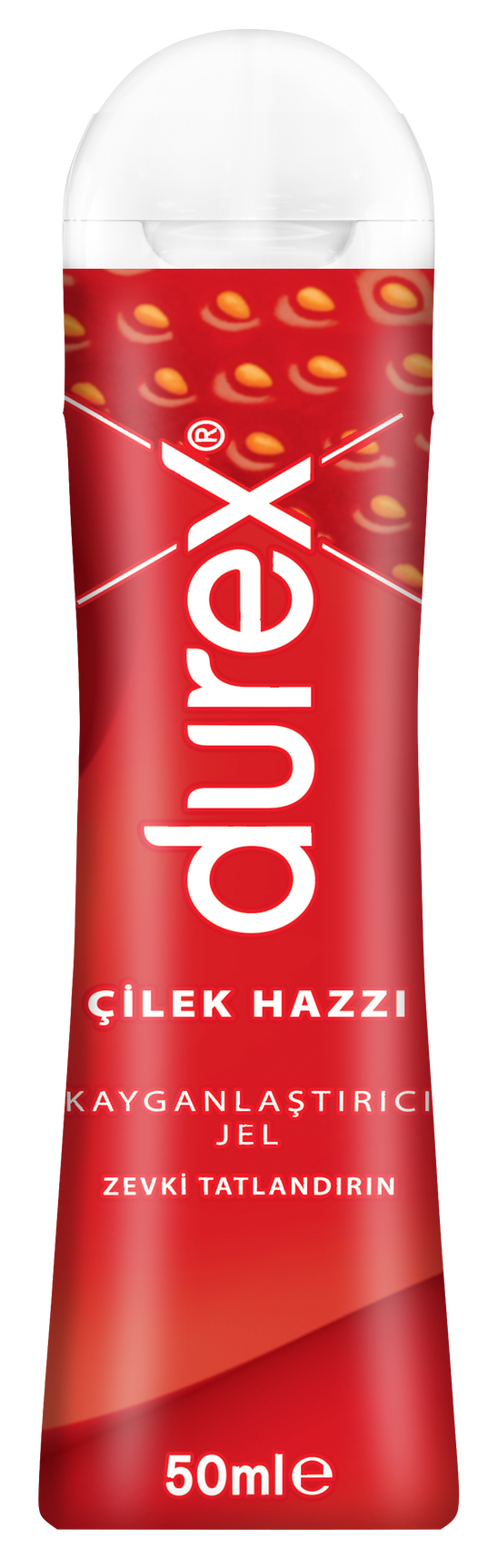 Гель-смазка Durex Strawberry Pleasure 50 мл - (SKT: 02/2025)