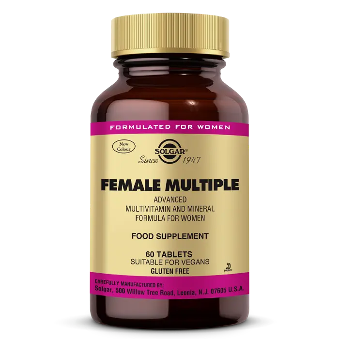 Solgar Female Multiple 60 Tablet - (SKT: 05/2027)