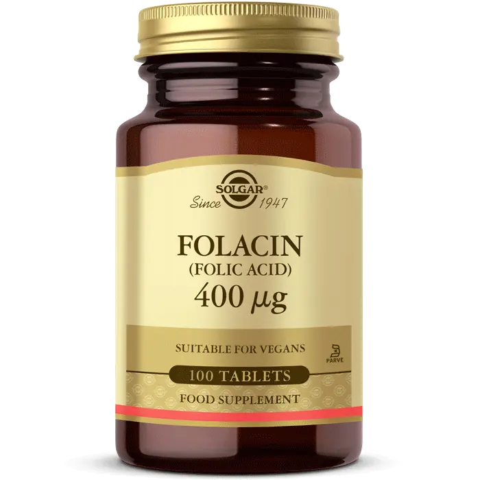 Solgar Folacin Folic Acid 400 mcg 100 Tablet - (SKT: 05/2027)