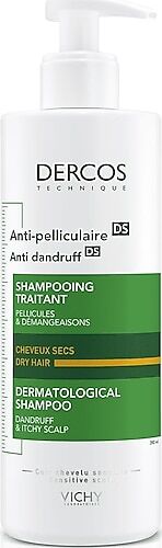 Vichy Dercos Kepek Karşıtı Şampuan Kuru Saçlar İçin 390ML