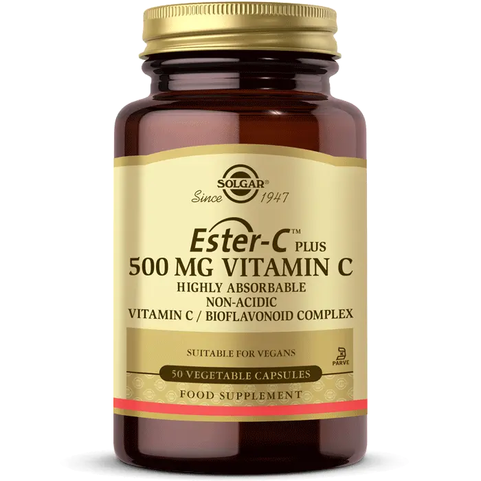 Solgar Ester-C Plus 500 mg 50 Vegetable Kapsül - (SKT: 09/2027)