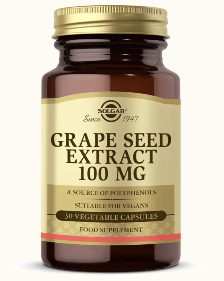 Solgar Grape Seed Extract 100 mg 30 Kapsül - (SKT: 08/2027)