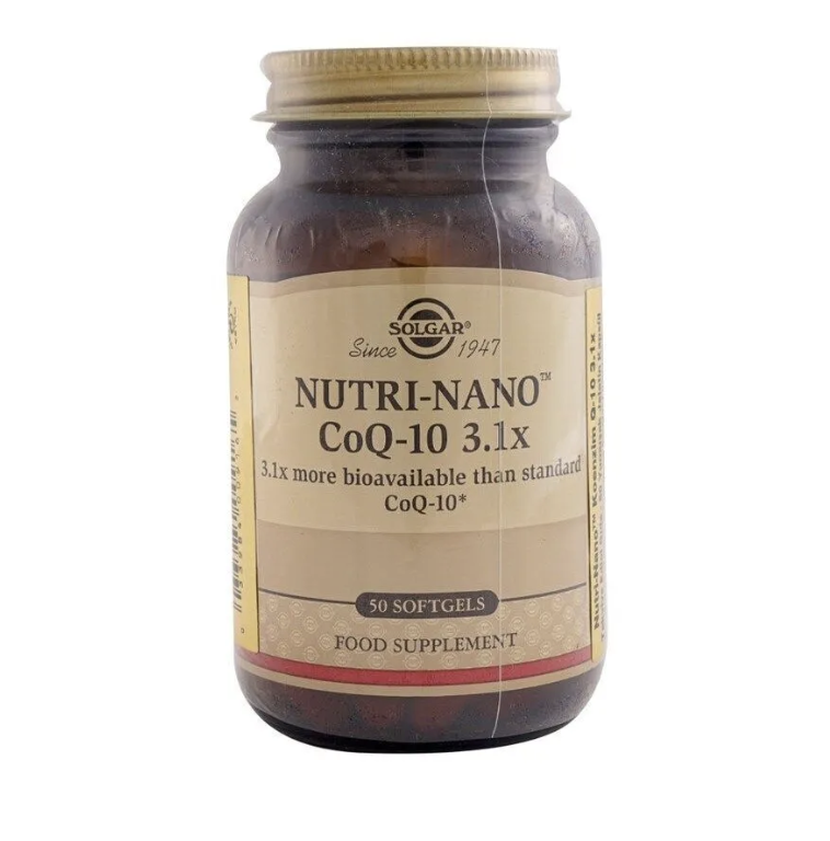 Solgar Nutri-Nano CoQ-10 50 Kapsül - Eski Ambalaj - (SKT: 07/2027)