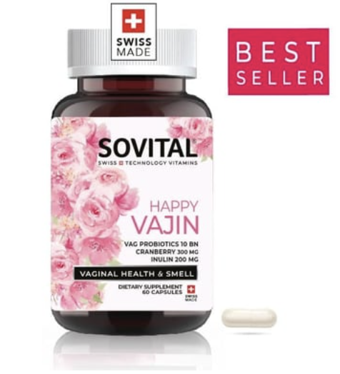 Sovital Happy Vajin Sağlığı 60 Softgels - (SKT: 04/2028)