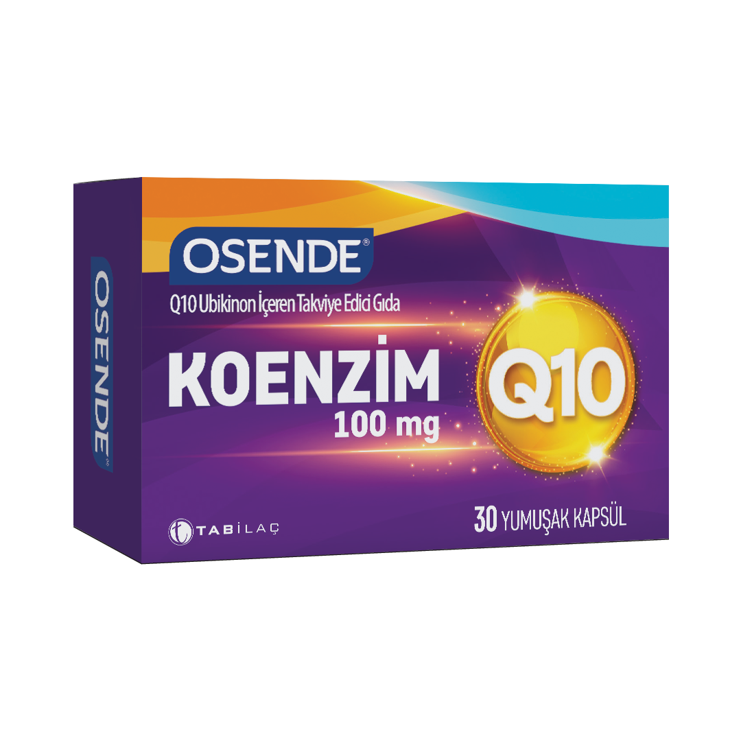 Osende Koenzim Q10 100 mg 30 Kapsül - (SKT: 10/2026)