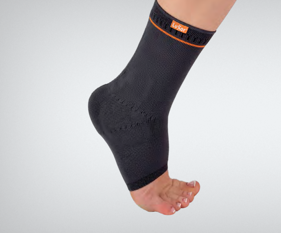 دعامة كاحل من Luxor Knit Silicone مقاس XL:26-28 (105)