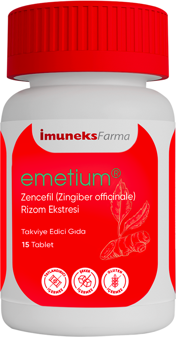 İmuneks Emetium 50 mg 15 Tablet - (SKT: 03/2026)