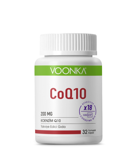 Voonka Co-Q10 200 mg 32 Yumuşak Kapsül - (SKT:05/2026)