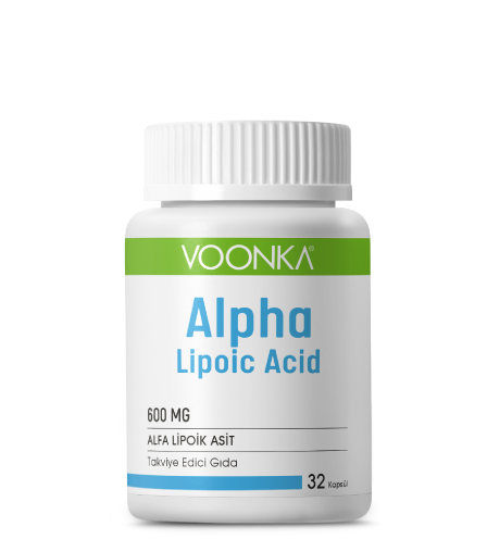 Voonka Alpha Lipoic Acid 600 mg 32 Kapsül - (SKT:01/2026)