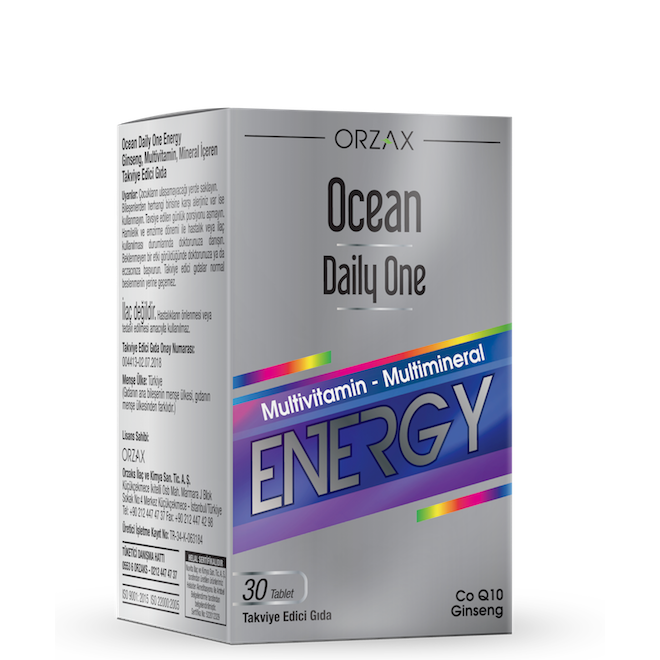 Ocean Daily One Energy 30 Kapsül - (SKT: 04/2027)