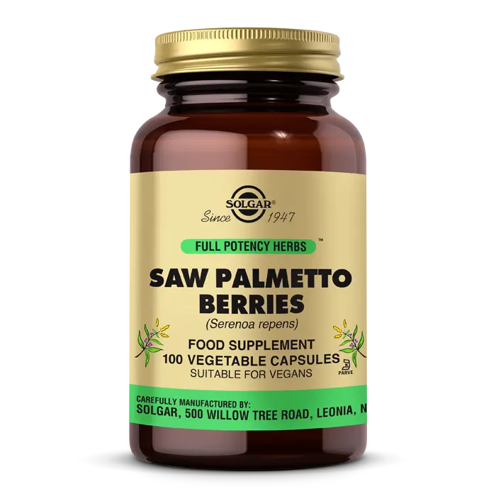 Solgar Saw Palmetto Berries 100 Kapsül - (SKT: 11/2027)