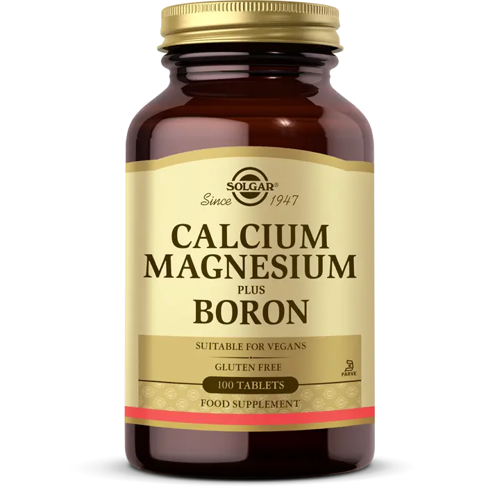 Solgar Calcium Magnesium Plus Boron 100 Tablet - (SKT: 02/2028)