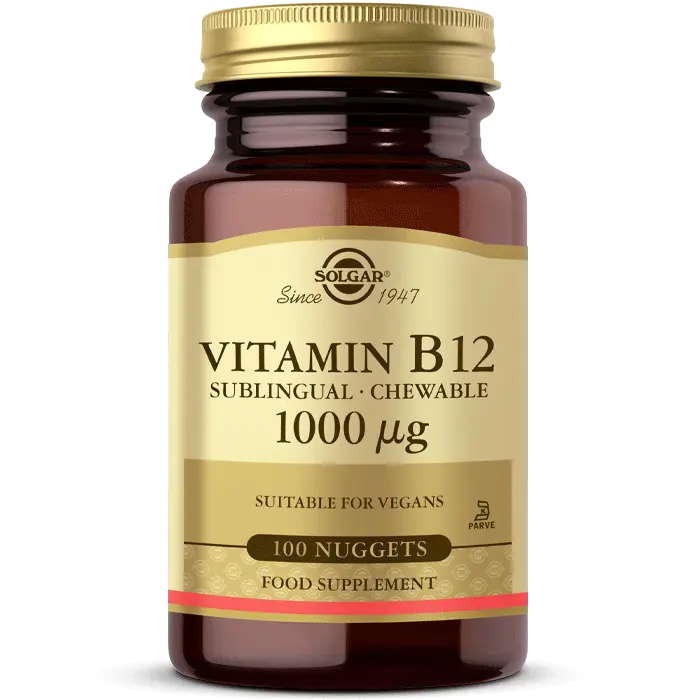 Solgar Vitamin B12 1000 mcg 100 Dilaltı Tablet - (SKT: 09/2028)