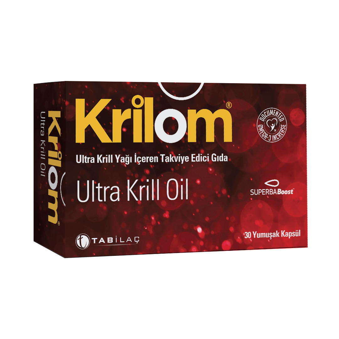 Krilom Ultra Krill Oil 30 Kapsül - (SKT: 11/2027)