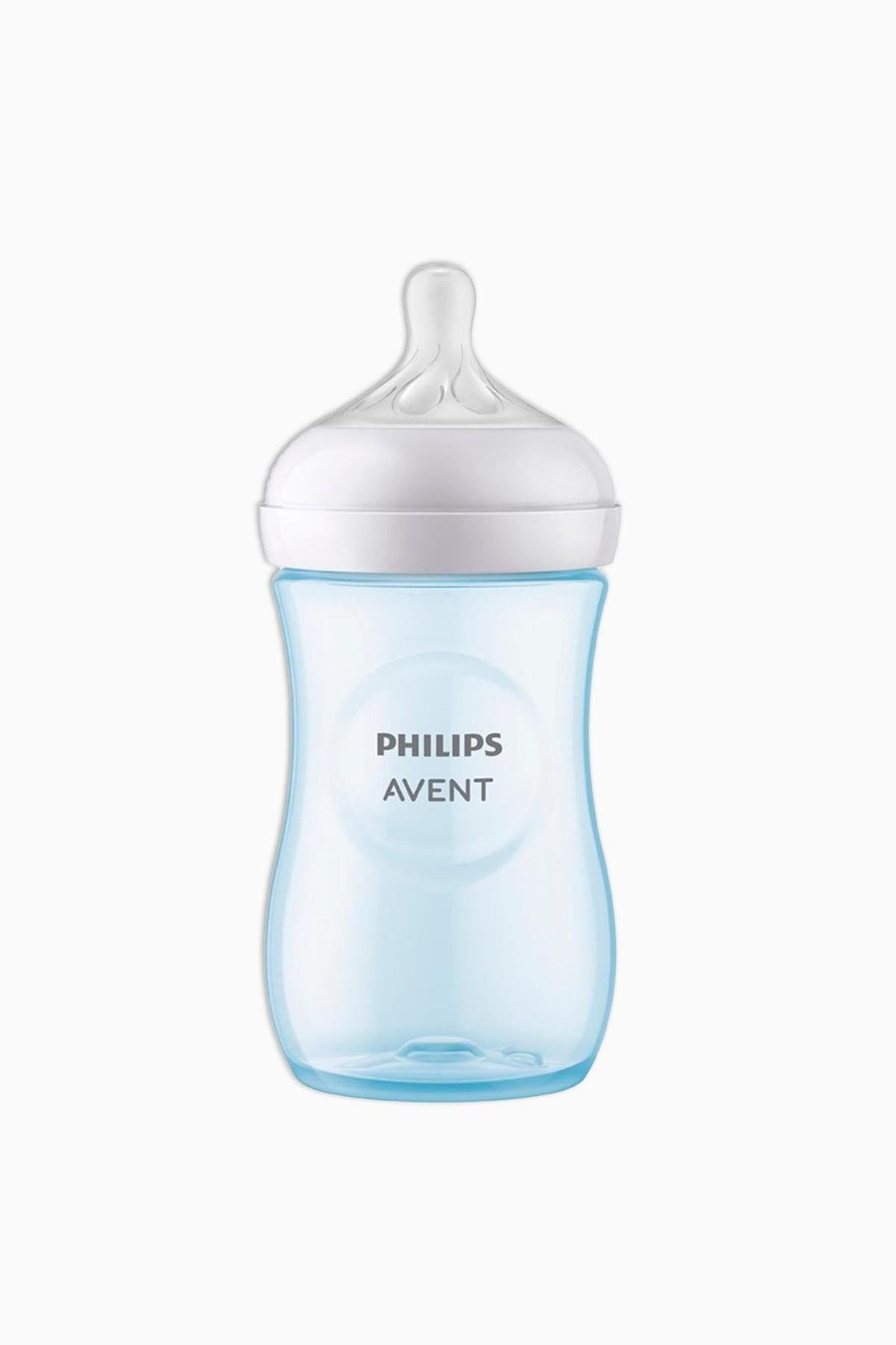 Avent Natural Response Doğal Tepkili PP Mavi Biberon 1+ Ay 260 ml