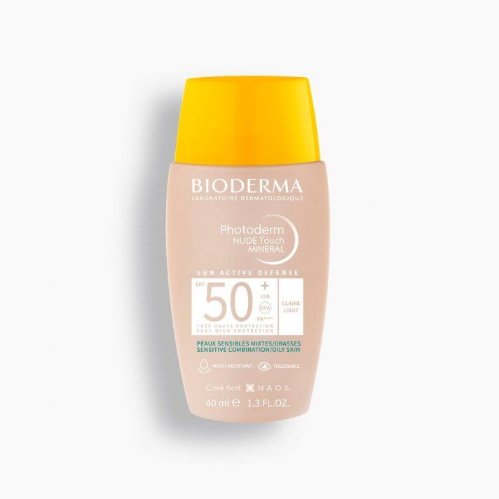 Bioderma Photoderm Nude Touch Light SPF50+ 40 ml - (SKT: 01/2027)