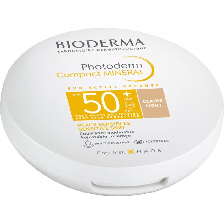 Bioderma Photoderm Compact Light Mineral SPF50+ 10 gr - (SKT: 04/2026)