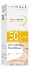 Bioderma Photoderm Mineral Fluide SPF50 75 ml - (SKT: 07/2027)