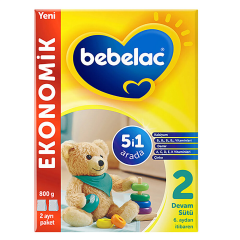Bebelac 2 Devam Sütü 6 Ay+ 800 gr - (SKT:08/2025)