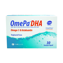 OmePa DHA 30 Kapsül - (SKT: 01/2026)