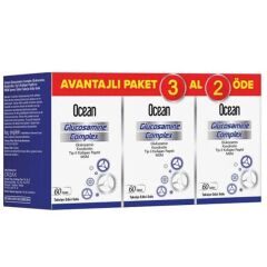Ocean Glukozamin Kompleks 60 Tablet - 3 Al 2 Öde - (SKT: 07/2026)