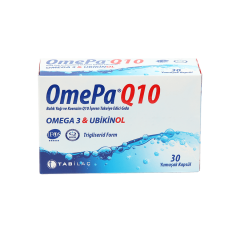 OmePa Q10 Omega-3 & Ubiquinol 30 kapsula - (Datum izdanja: 01/2026)