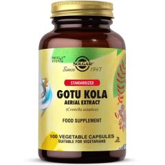 Solgar Gotu Kola vazdušni ekstrakt 100 kapsula - (SKT: 04/2027)