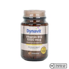 Dynavit Vitamin B12 1000 mcg 100 Tablet - (SKT: 05/2025)