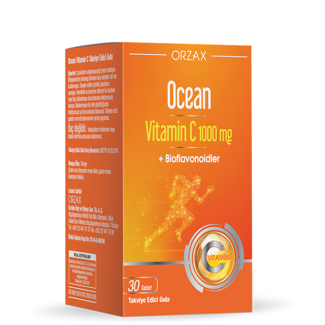 Ocean Vitamin C 1000MG 30 Tablet - (SKT: 11/2027)