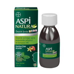 Aspi Natura Kids Öksürük Şurubu 120ML - (SKT: 11/2026)