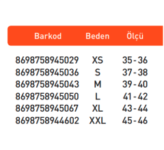 Luxor Silikon Tabanlık Kumaşlı XL:43-44 (605)