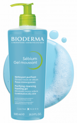 Bioderma Sebium Foaming Gel 500 ml - (SKT: 04/2027)