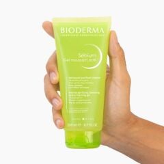 Bioderma Sebium Foaming Gel Actif 200 ml - (SKT: 02/2027)
