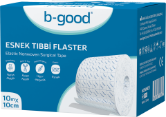 B-Good Esnek Tıbbi Flaster 10 m x 10 cm - (SKT: 01/2030)