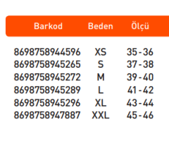 Luxor Silikon Tabanlık Ark Destekli L:41-42 (602)