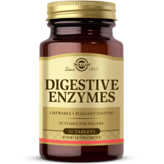 Solgar Digestive Enzymes 50 Tablet - (SKT: 03/2027)