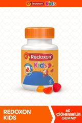 Redoxon Kids Vitamin C + D + Çinko 60 Çiğnenebilir Tablet - (SKT: 02/2026)