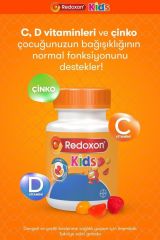 Redoxon Kids Vitamin C + D + Çinko 60 Çiğnenebilir Tablet - (SKT: 02/2026)