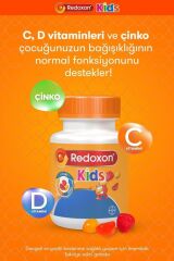Redoxon Kids Vitamin C + D + Çinko 60 Çiğnenebilir Tablet - (SKT: 02/2026)