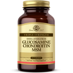 Solgar Glucosamine Chondroitin MSM 120 Tablet - (SKT: 10/2027)