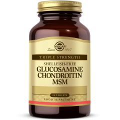 Solgar Glucosamine Chondroitin MSM 120 Tablet - (SKT: 10/2027)