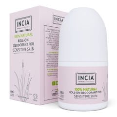 Incia Roll On Deodorant Hassas Ciltler İçin Lekesiz 50ML - (SKT: 02/2026)