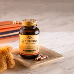Solgar Cranberry Extract with Vitamin C60 Kapsül - (SKT: 08/2027)