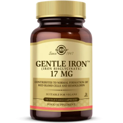 Solgar Gentle Iron 17 mg 90 Kapsül - (SKT: 09/2027)