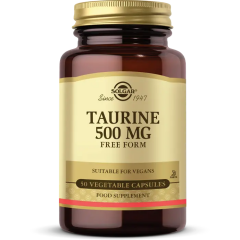 Solgar Taurine 500 mg 50 Kapsül - (SKT: 10/2027)
