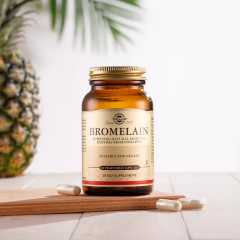 Solgar Bromelain 150 mg 60 Kapsül - (SKT: 07/2027)
