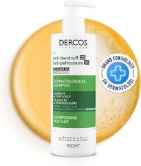 Vichy Dercos Kepek Karşıtı Şampuan Normal ve Yağlı Saçlar İçin 390ML